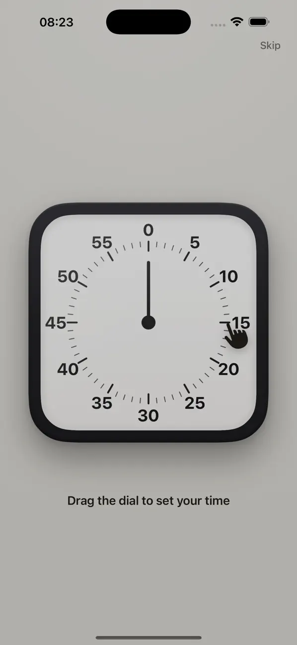 Screenshot #1 pour Delightful Visual Timer