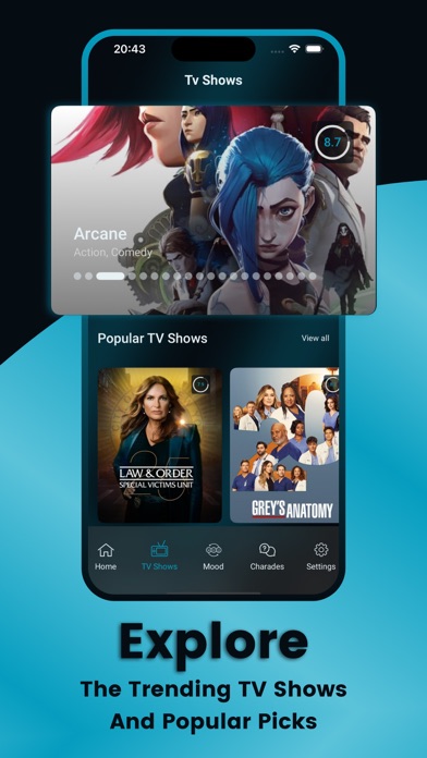 Glampy : Movies and Tv shows Screenshot