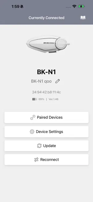 BIKECOMM screenshot 1