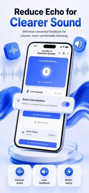 Live Mic to Bluetooh Speaker screenshot 3