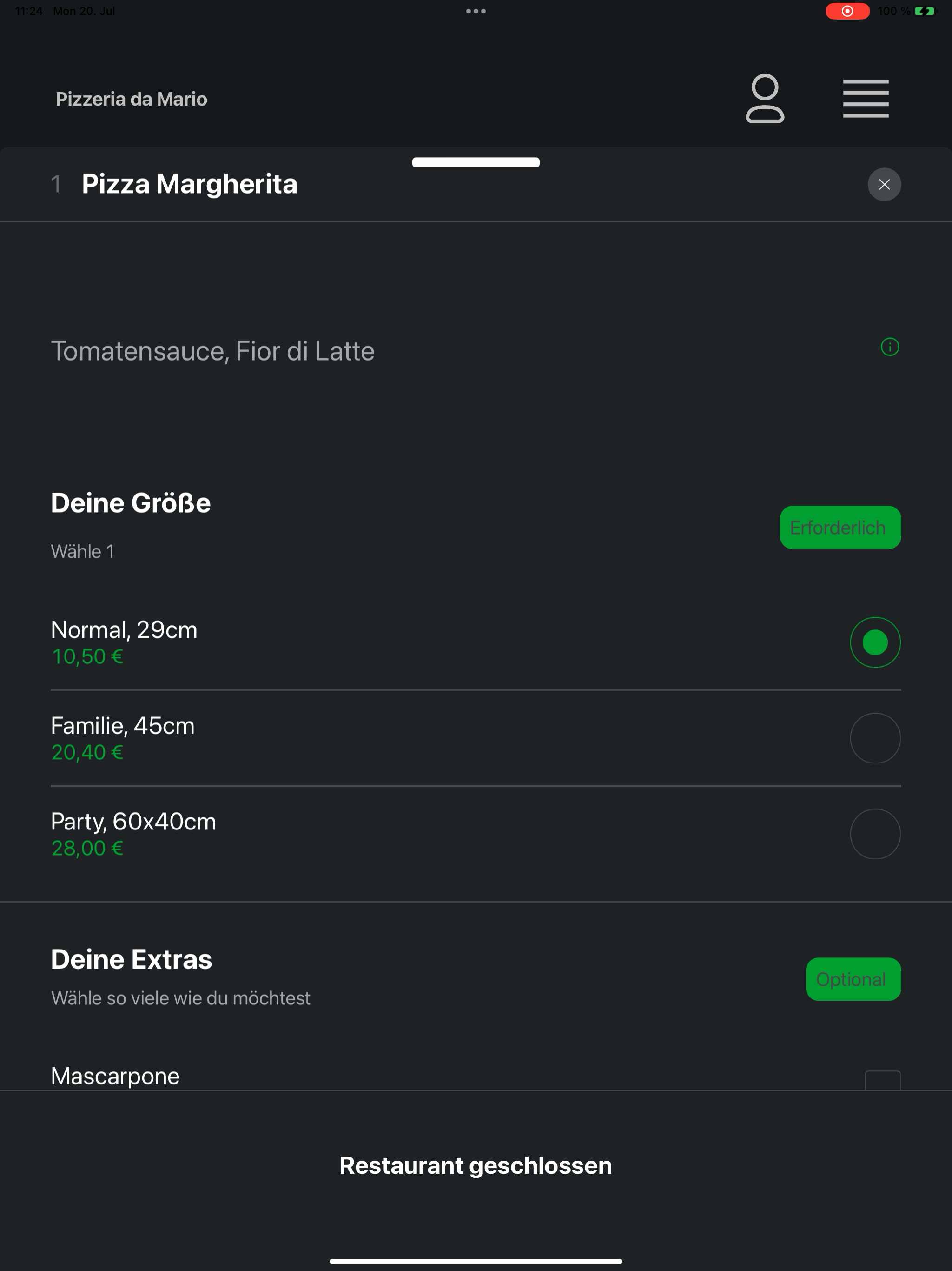 Pizzeria da Mario Sinzheim screenshot 14