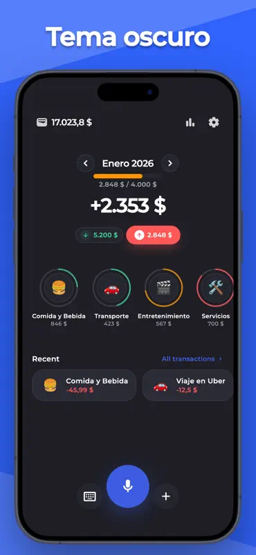 Gestor de gastos: Budget IA screenshot 7 of 7