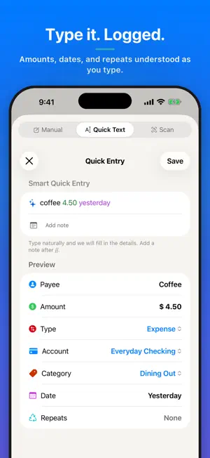 Budgetine - Budget & Expenses screenshot 2
