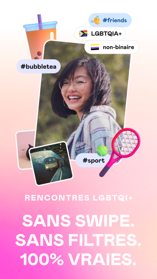 #1. Vibes, LGBTQ friends & dates (iOS) 게시자: Vibes Communities