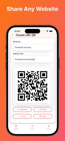 Simple QR Maker - QR Generator screenshot