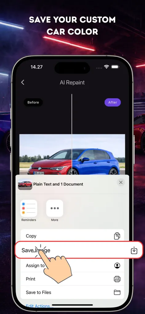 Car Color Editor Ai Repaint - Graphics & Design App | MWM