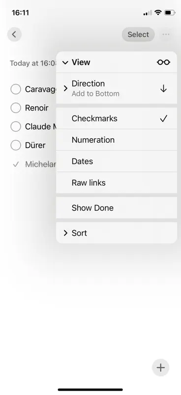 Still: simple lists screenshot 8 of 8