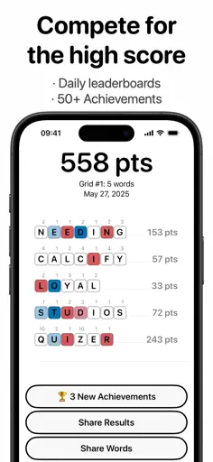 Letters - daily word game - Screenshot 3