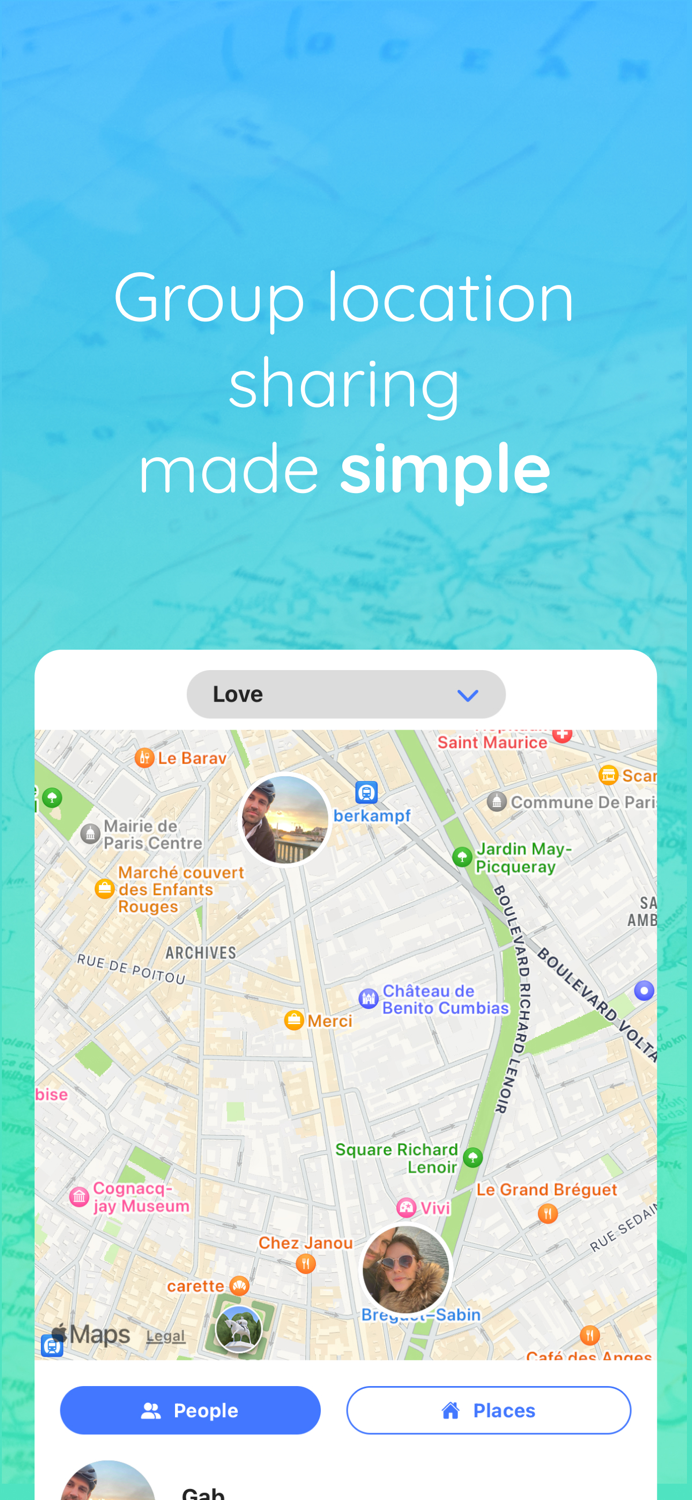 Familapp Live Location Share