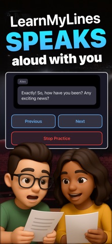 LearnMyLines: Memorise Scripts screenshot