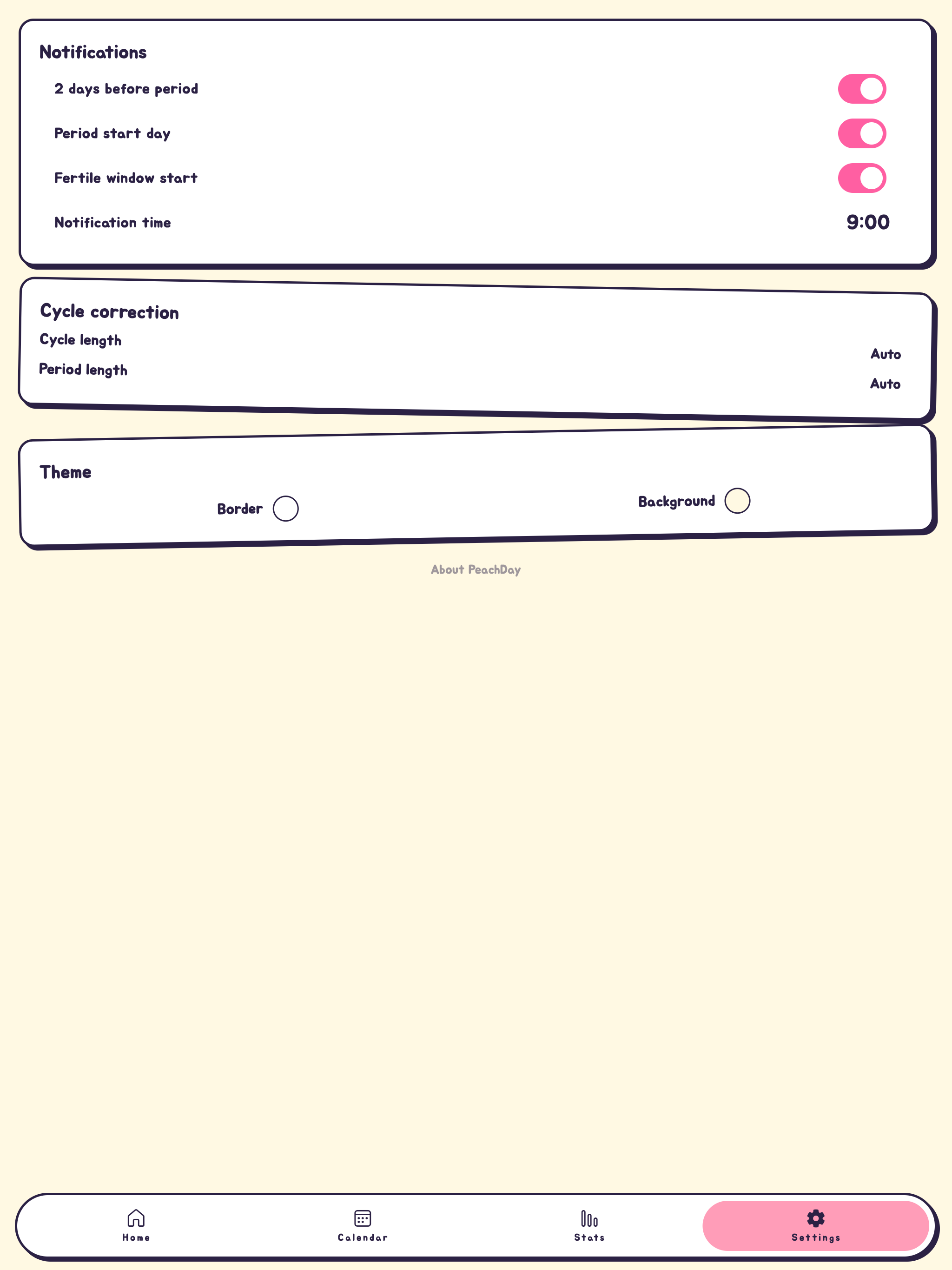 PeachDay - Period Tracker screenshot 10