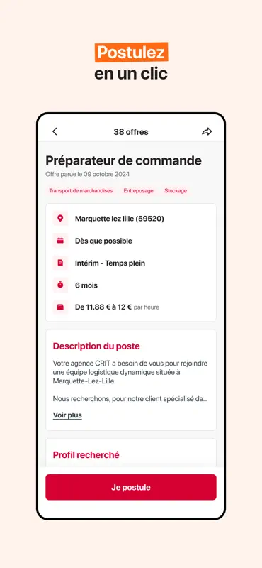 Crit Intérim & Emploi screenshot 6 of 10