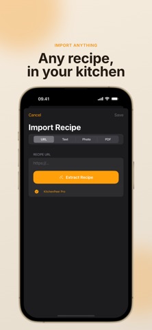 KitchenPeer: Pantry Cook Plans iPhone screenshot