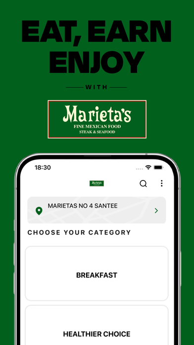 Marieta's iPhone screenshot 1 - Food & Drink app