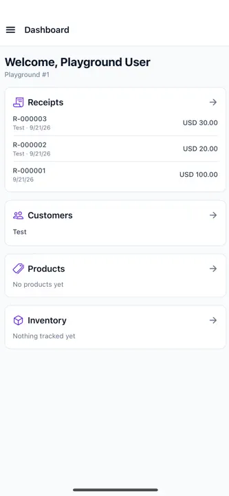 Greyield Labs ERP screenshot 1