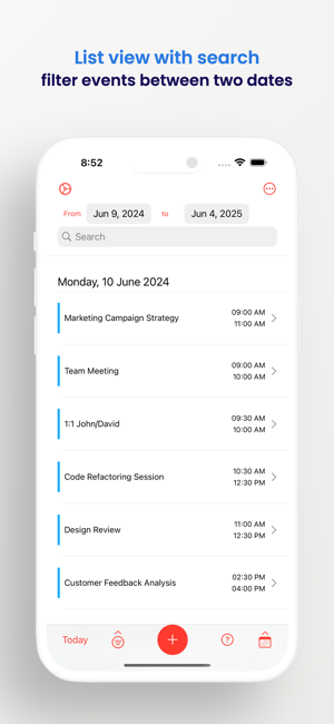 ‎Week Calendar Pro Screenshot