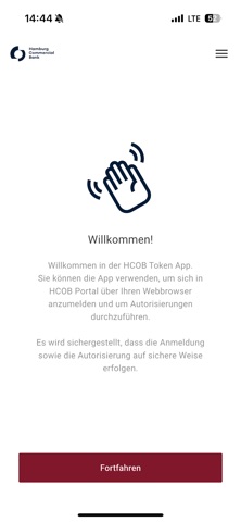 My HCOB Portal screenshot