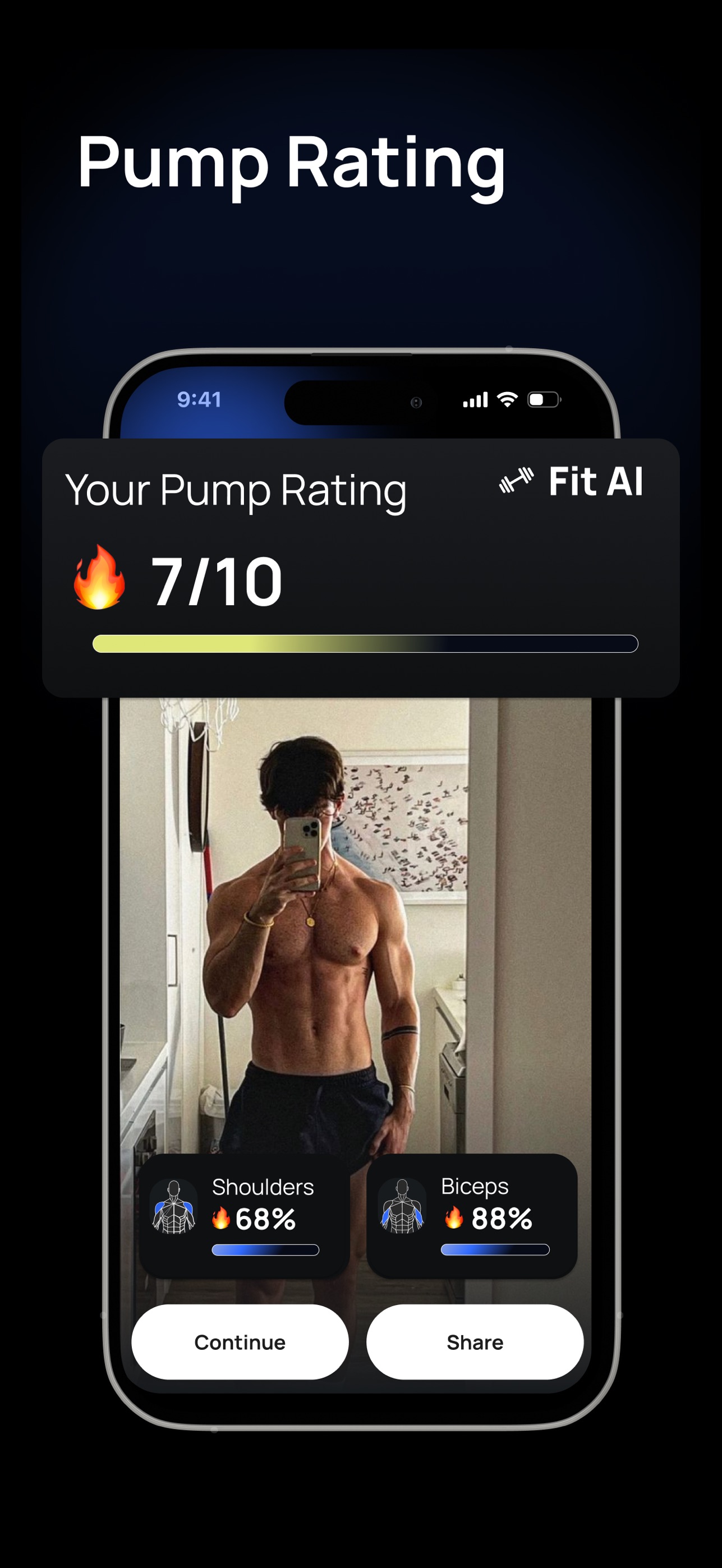 Screenshot 4 of Swole AI - Gym Workout Planner