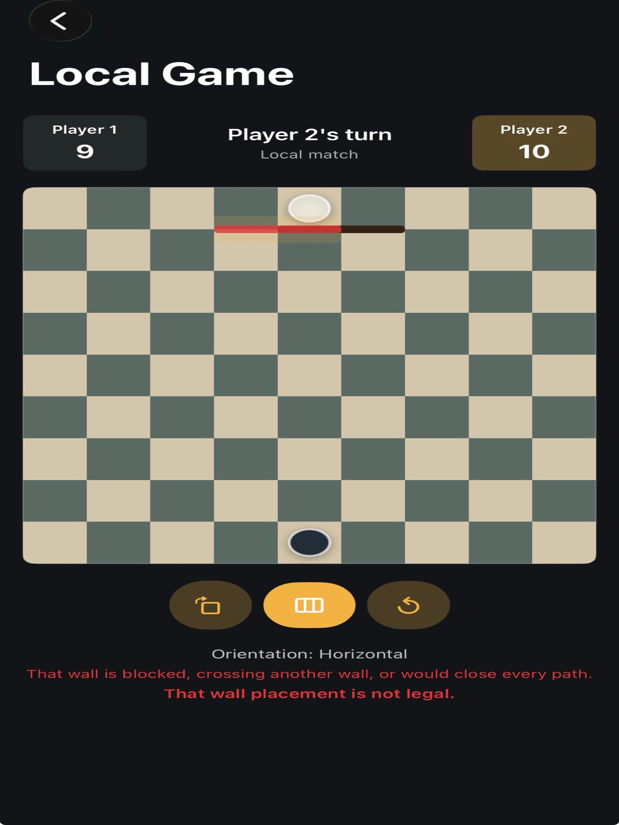 Wall Chess