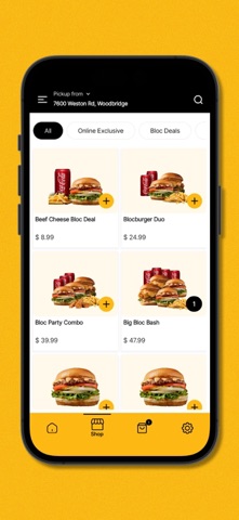 BurgerBloc screenshot