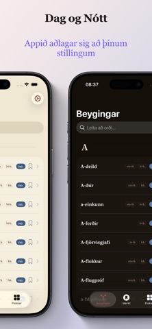 Íslenskar Beygingar screenshot 5