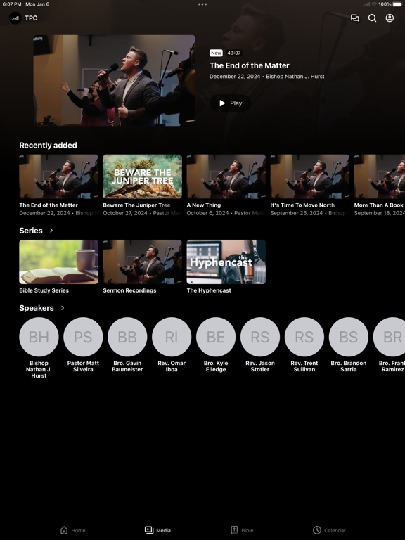 TPC Hollister iPad screenshot 2 - Lifestyle app