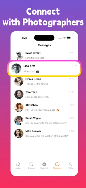 Amber-Lens&Share iPhone screenshot 3