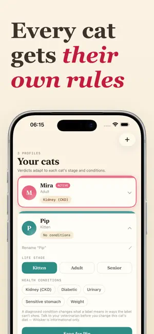 Whisker: Cat Food Scanner screenshot 3