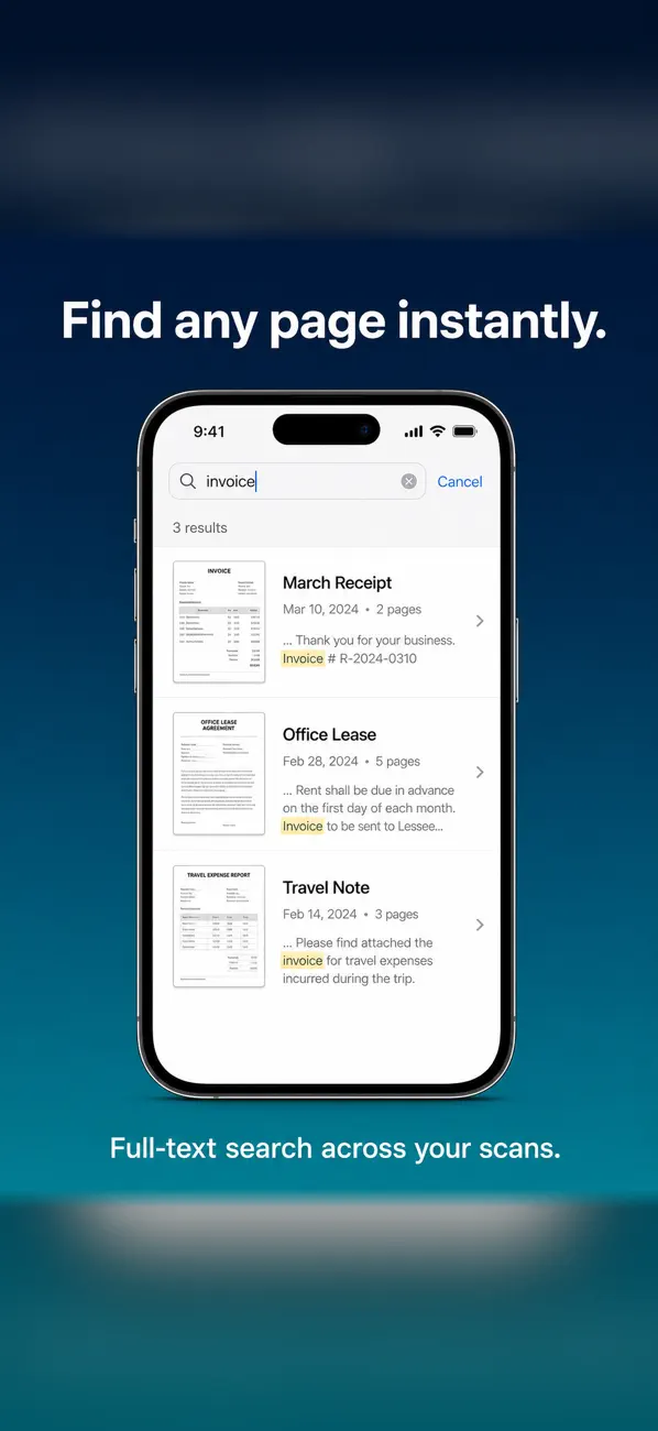 Screenshot #3 pour EasyScanner - Document Scanner