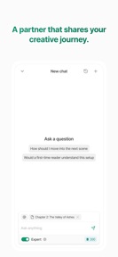 Novela: Writing app for novels screenshot