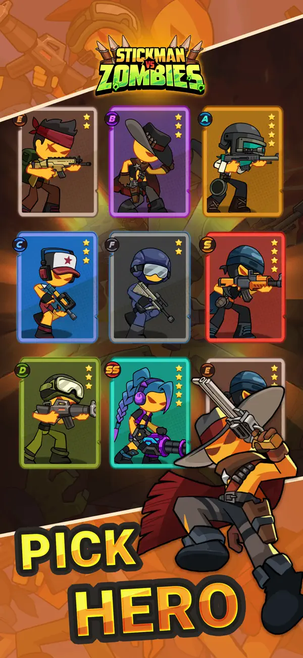 Stickman War: Epic Idle RPG Hack screenshot 2 - game app interface