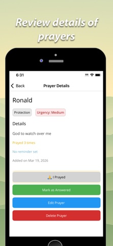 Personal Prayer Journal screenshot