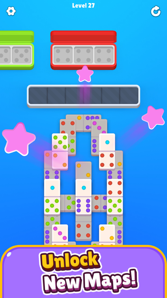 #5. Domino Matcher 3D (iOS) 由: RUBY OYUN VE YAZILIM DANISMANLIK SANAYI TICARET ANONIM SIRKETI