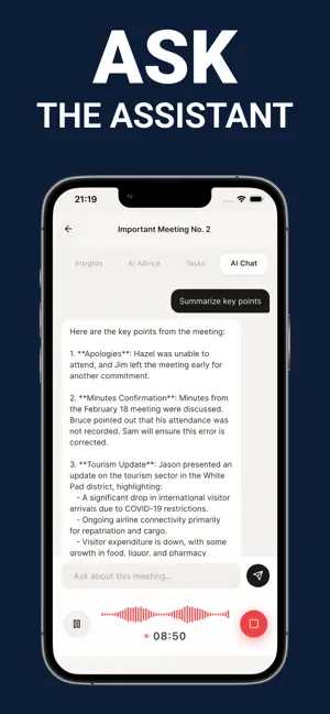 Risenote – AI Meeting Notes screenshot 4