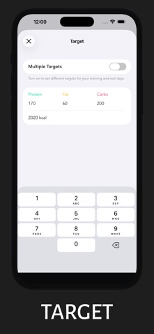 Simple Calorie Tracker Makro Screenshot 6 of 8