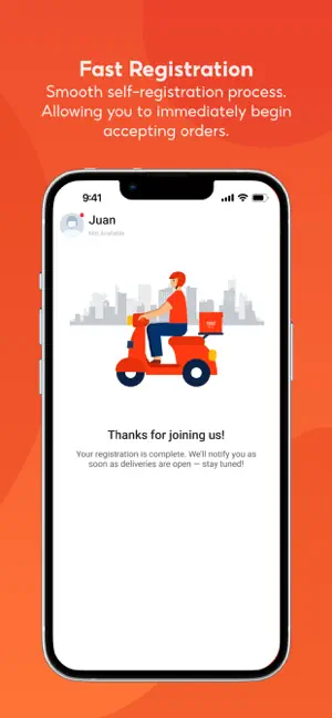 SFD Driver: App for Partners iPhone screenshot 3