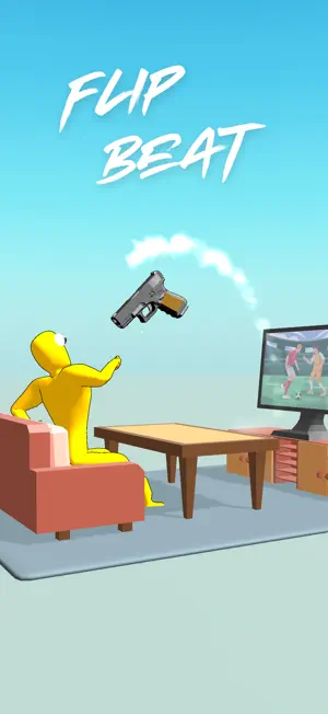 Flip Beat: Ragdoll Shooter screenshot 1