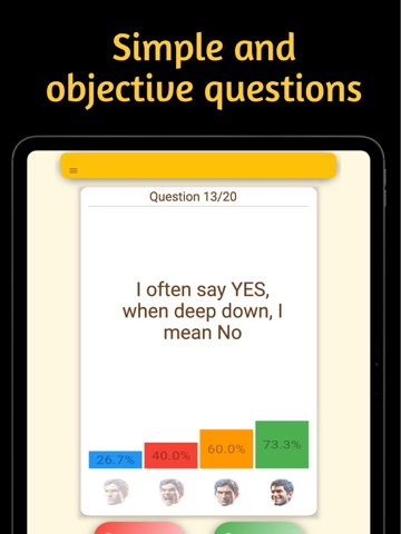 Attitude Test iPad screenshot