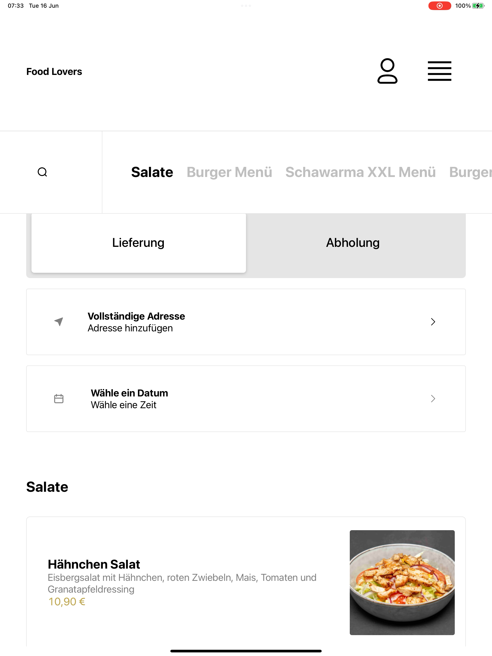 Food Lovers screenshot 7