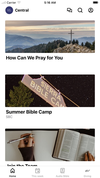 Central Church Stockton