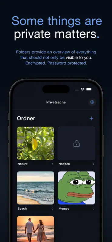 Privatsache: Photo Vault screenshot 1 of 3