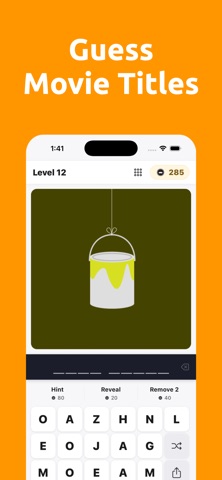 What's the Movie? - Word Game iPhone screenshot