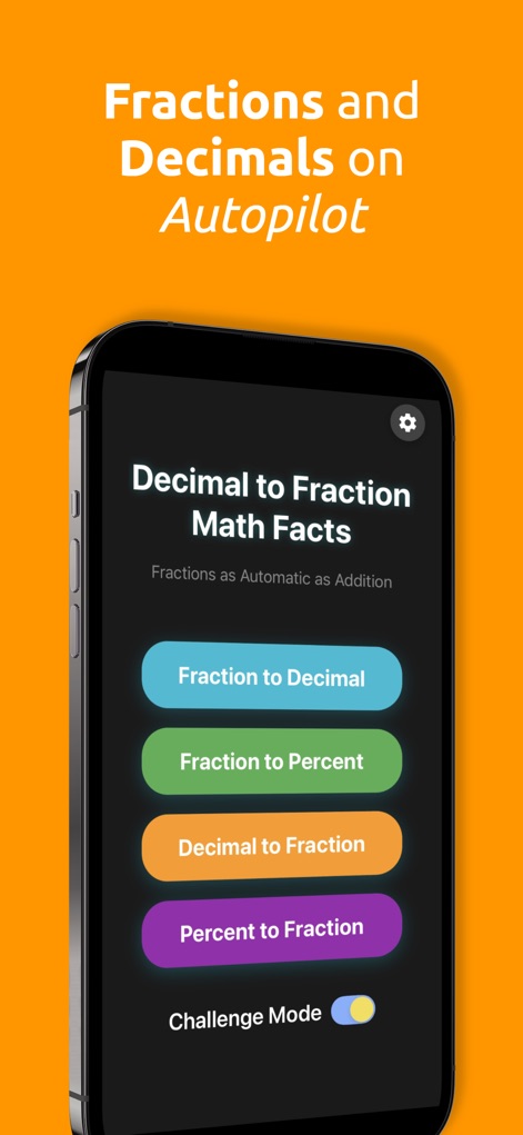 Decimal to Fraction Math Facts - Education App | MWM