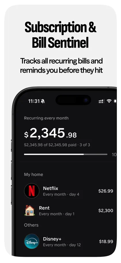 Screenshot 5 von 6 zu Budgio: Budget & Expenses
