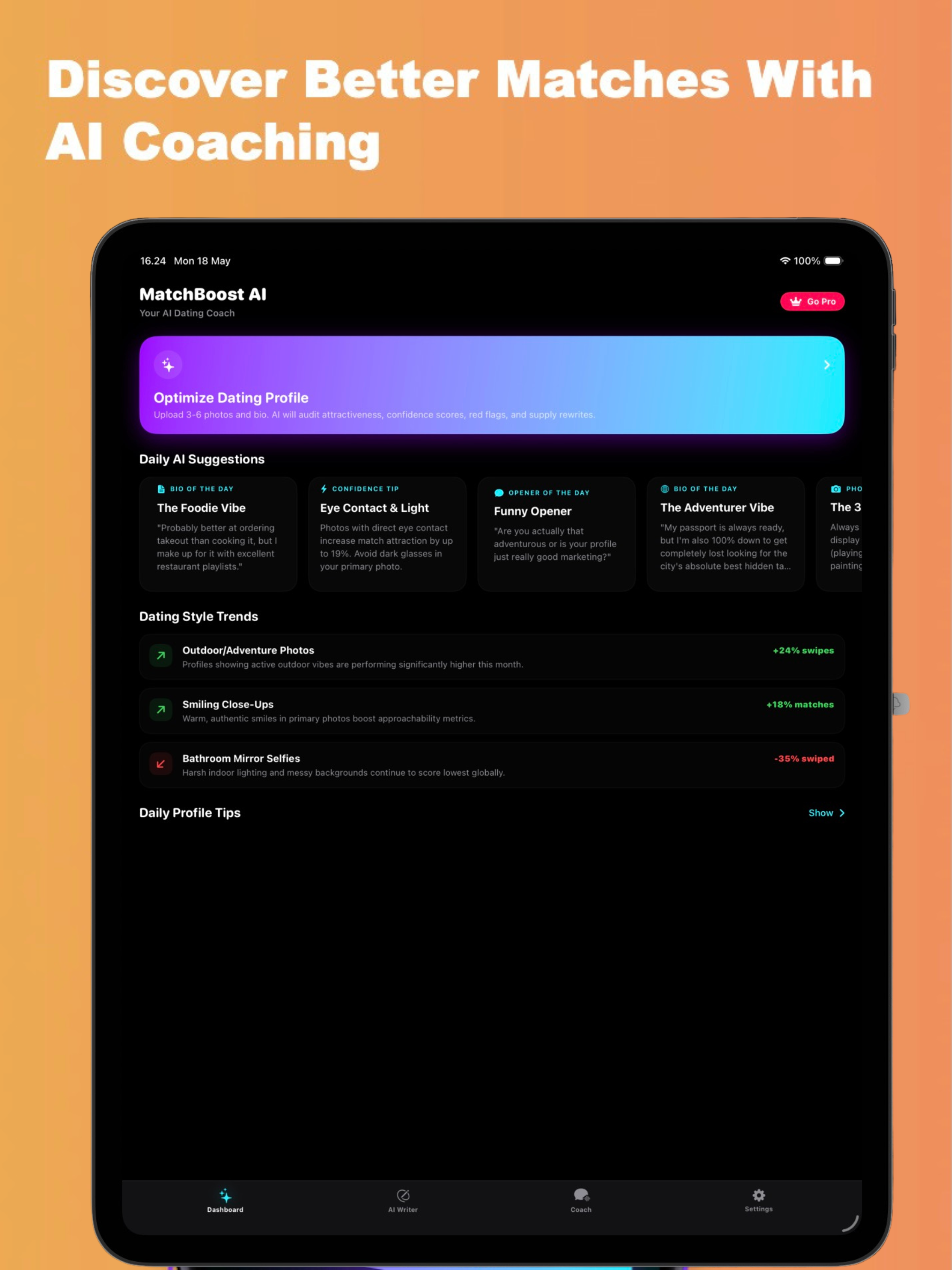 MatchBoost:AI Dating Assistant