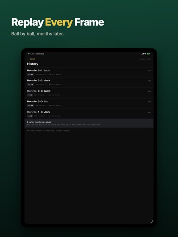 Snooker Scoreboard₊ iPad screenshot