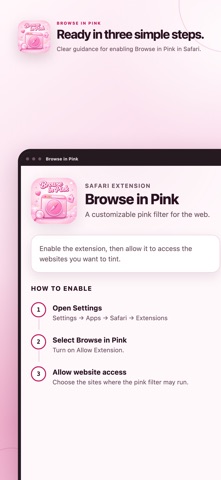 Browse in Pink Screenshot 1 of 3