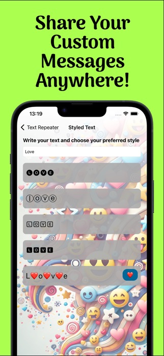 Text Repeater & Stylish Fonts Screenshot 5 of 5