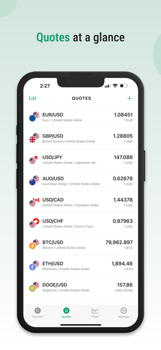 Currency Converter – FXCore Screenshot 5 of 6