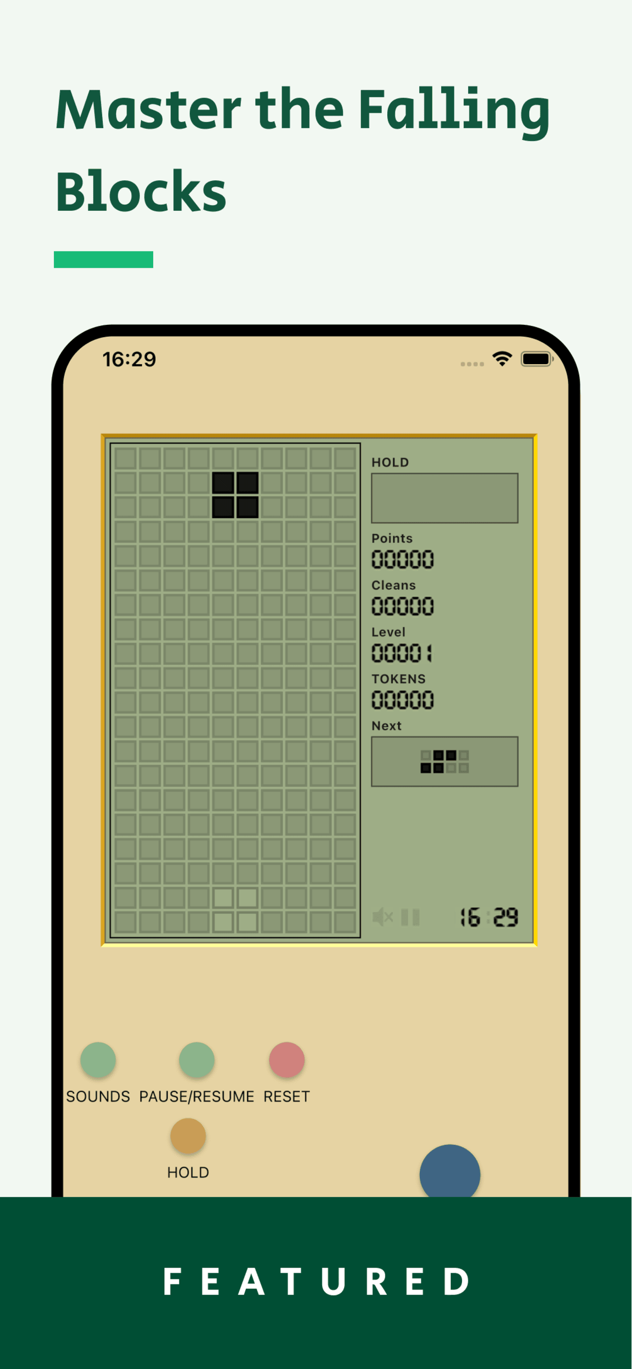 Retro Blocks – Classic Puzzle
